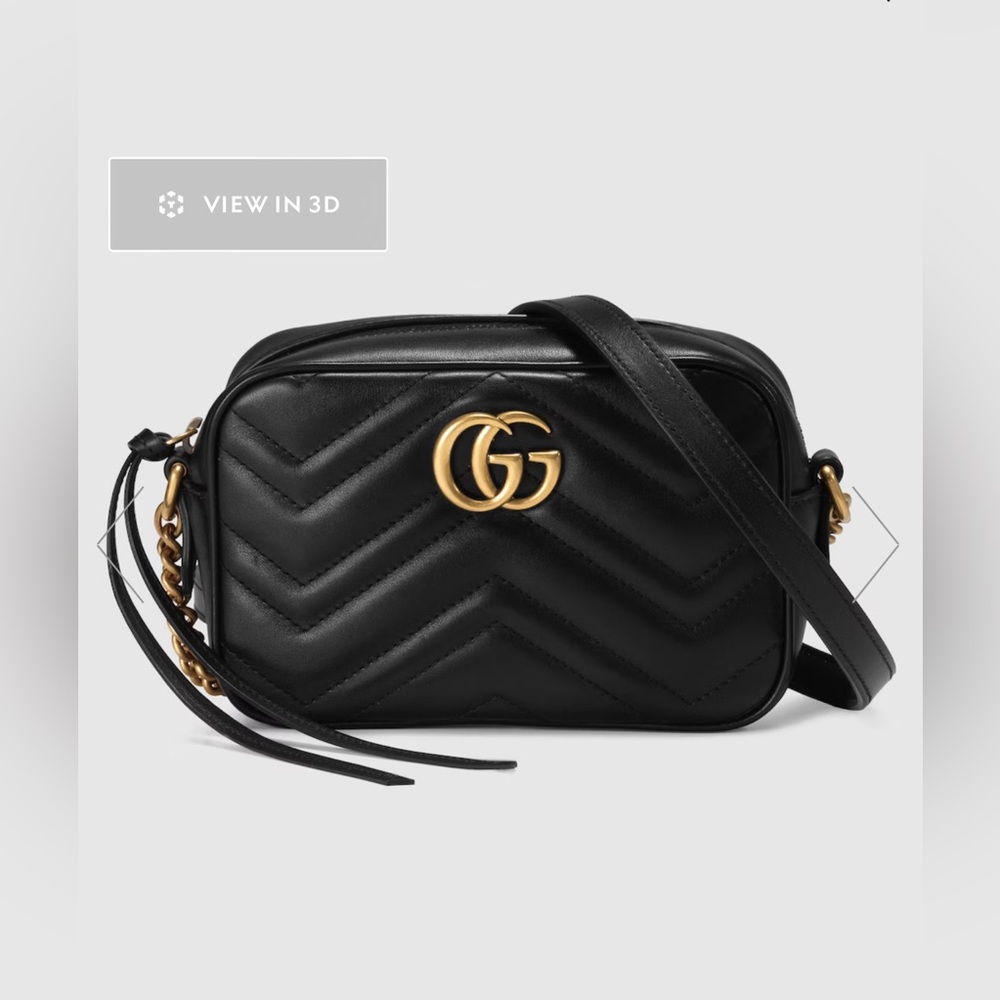 GUCCI MARMONT MINI SHOULDER BAG - Picture 12 of 12
